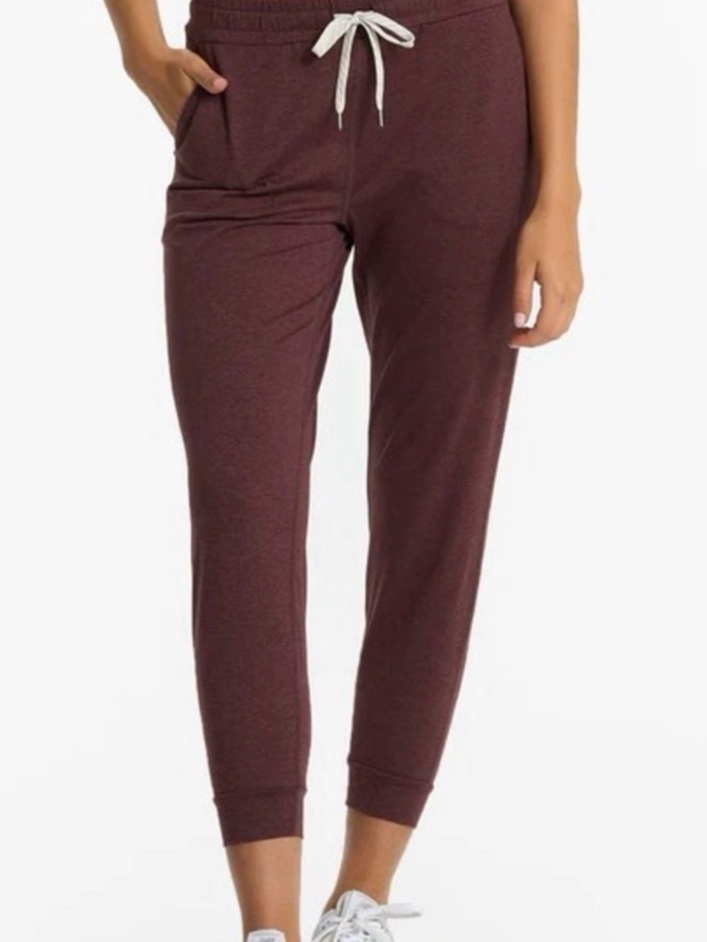 Vuori Burgundy / Brown Jogger Sweatpants - Picture 2 of 10